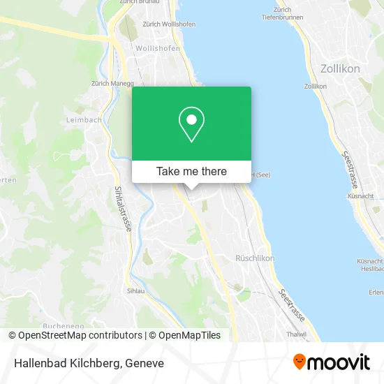Hallenbad Kilchberg map