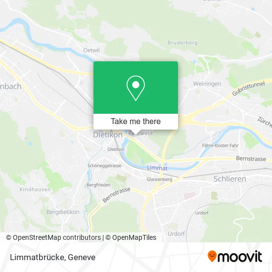 Limmatbrücke map