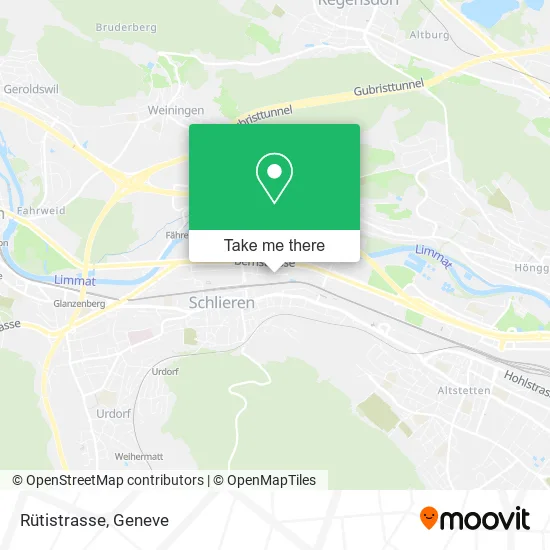 Rütistrasse map