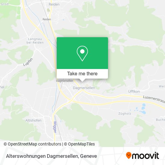 Alterswohnungen Dagmersellen map
