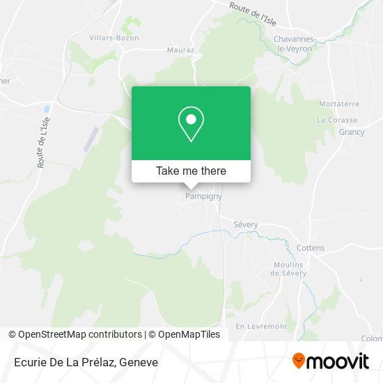 Ecurie De La Prélaz map
