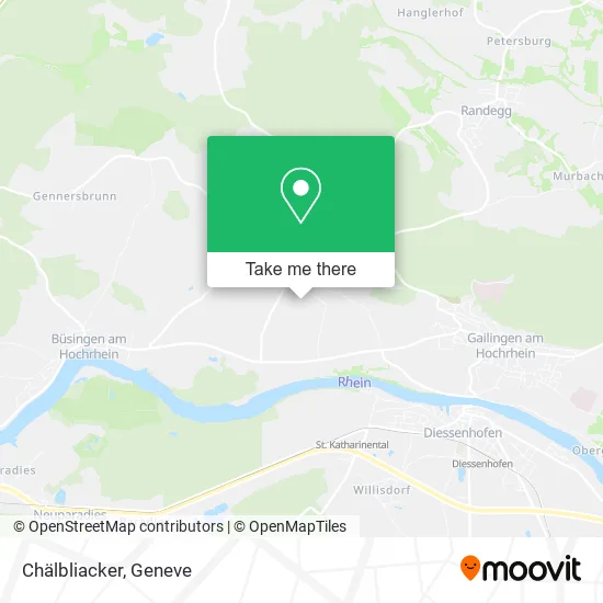 Chälbliacker plan