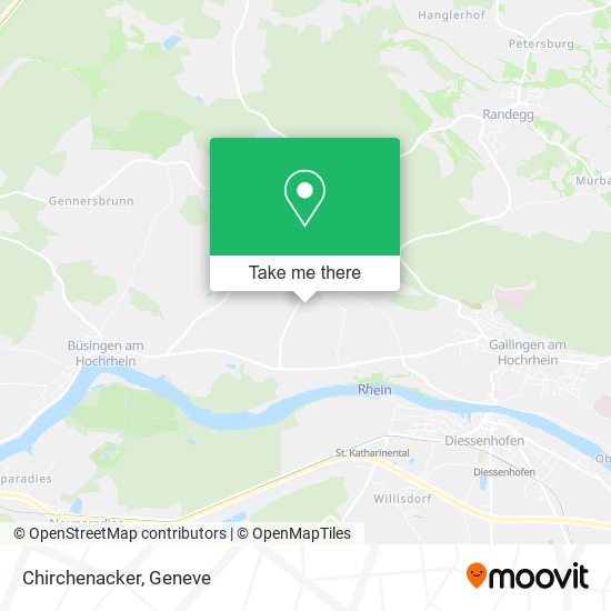 Chirchenacker map