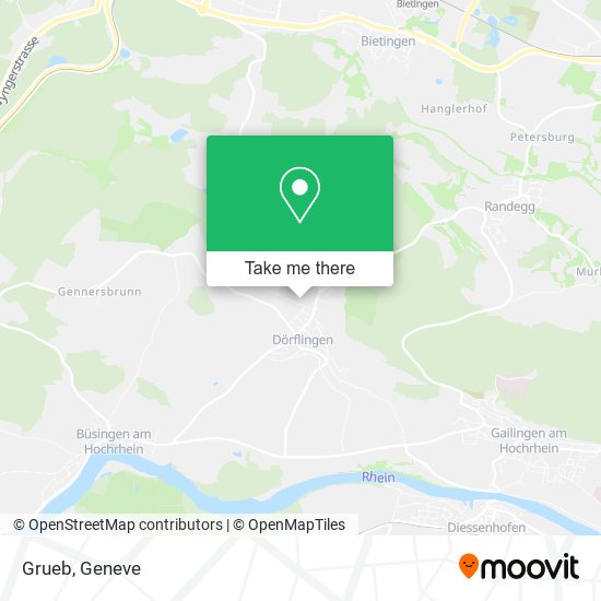 Grueb map