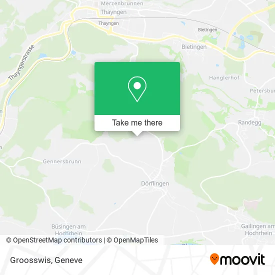 Groosswis map