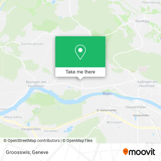 Groosswis map