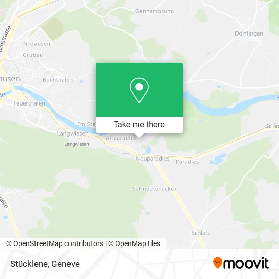 Stücklene map