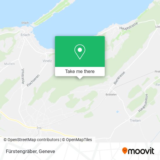 Fürstengräber map