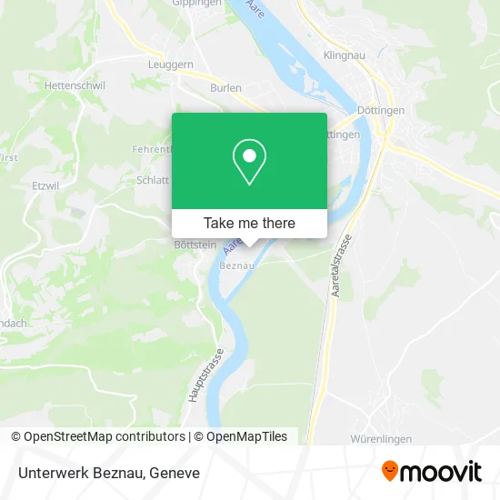 Unterwerk Beznau map