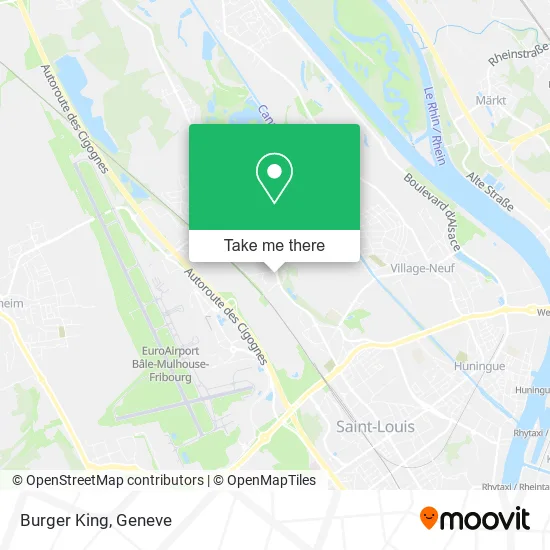 Burger King map
