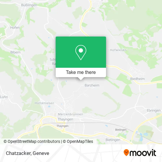 Chatzacker plan