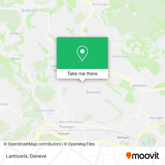 Lantiswis map