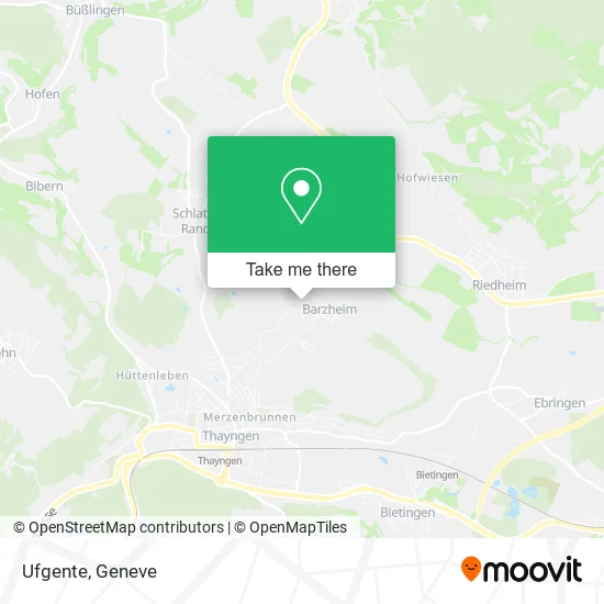 Ufgente map