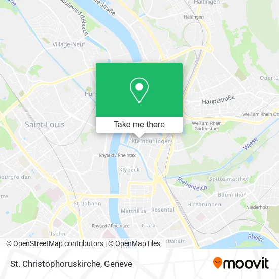 St. Christophoruskirche map