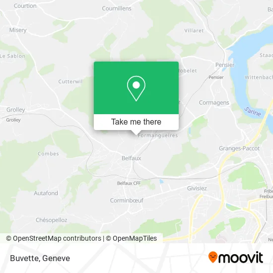 Buvette map