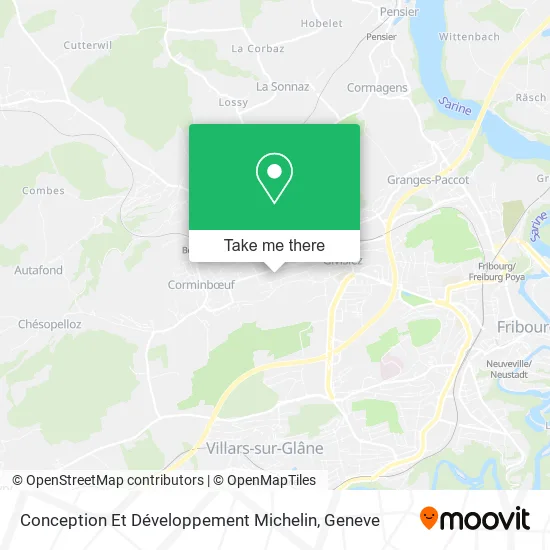 Conception Et Développement Michelin map