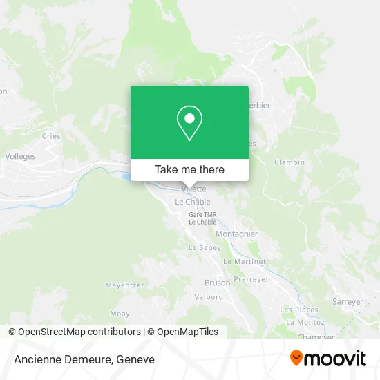 Ancienne Demeure map