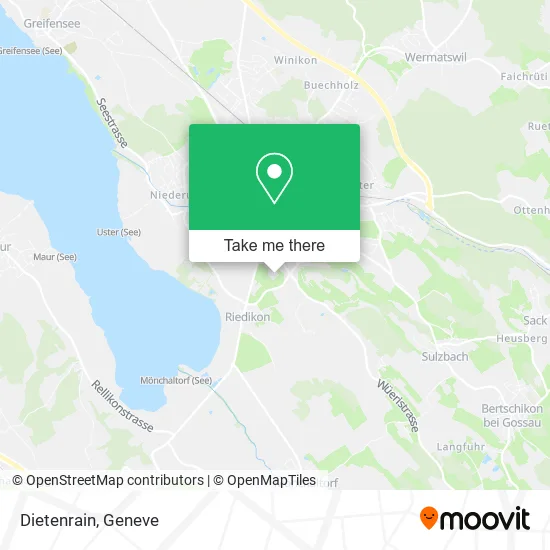 Dietenrain map