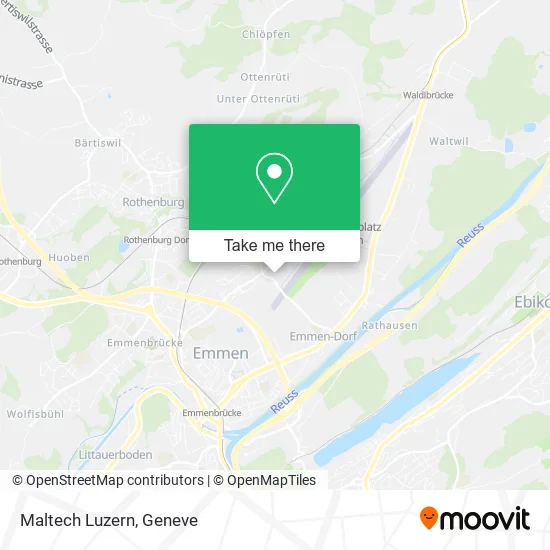 Maltech Luzern map