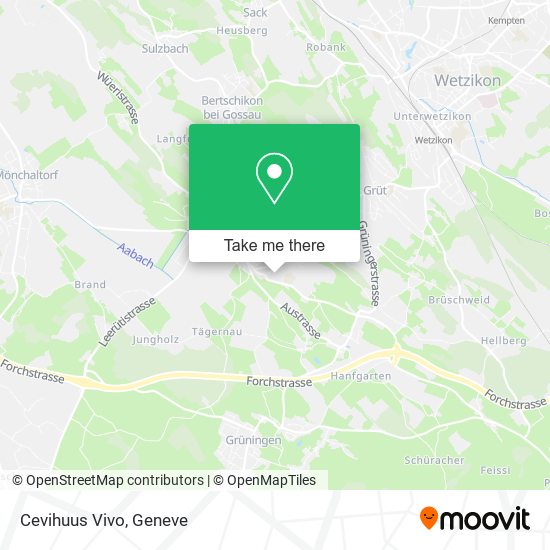 Cevihuus Vivo map