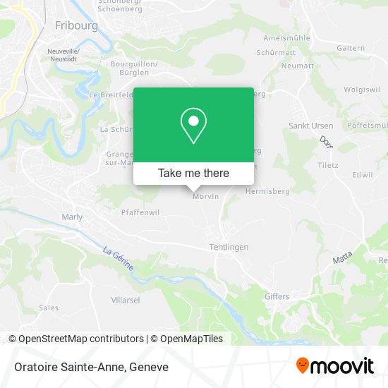 Oratoire Sainte-Anne map