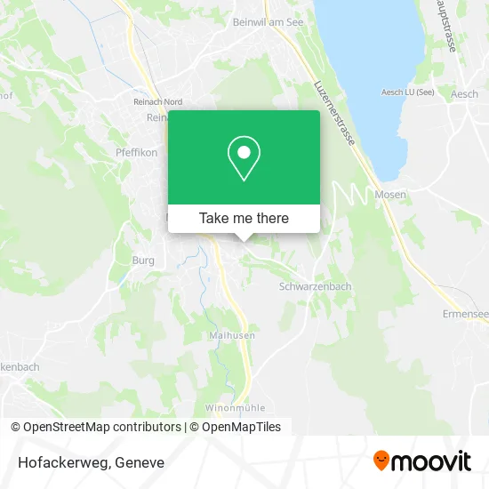 Hofackerweg map