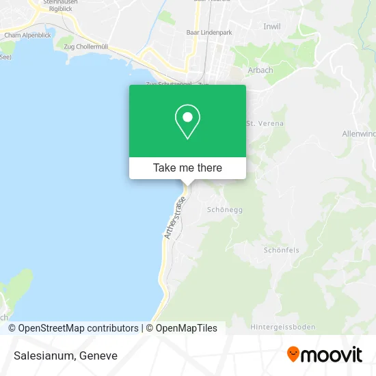 Salesianum map