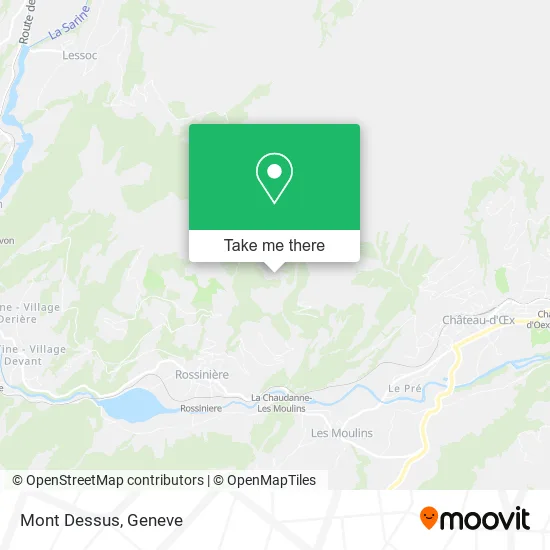 Mont Dessus map
