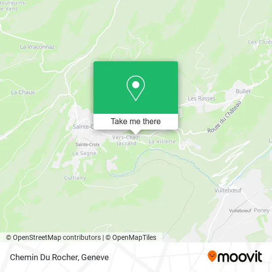 Chemin Du Rocher map