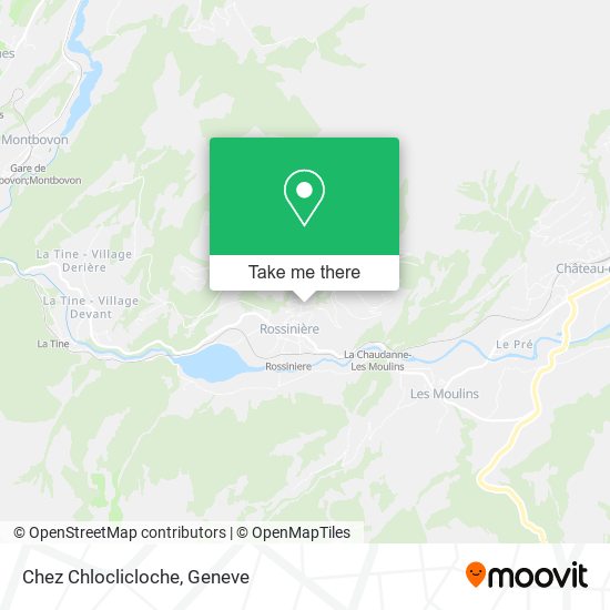 Chez Chloclicloche map