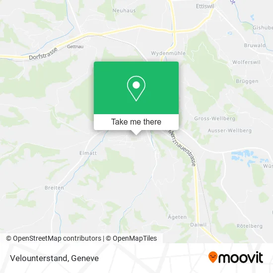 Velounterstand map