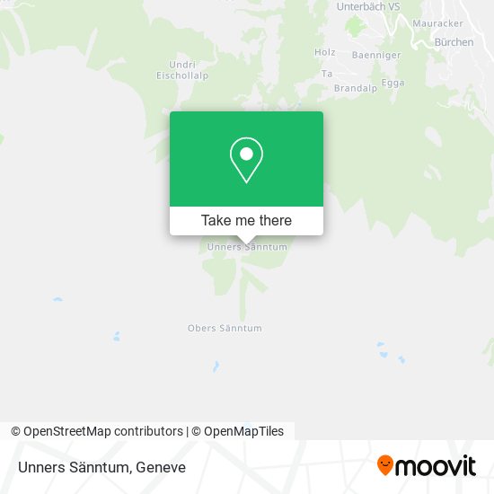 Unners Sänntum map