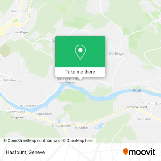 Haafpünt map