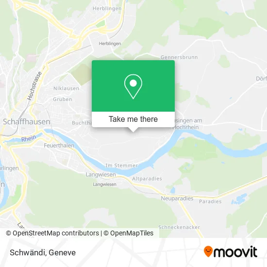 Schwändi map