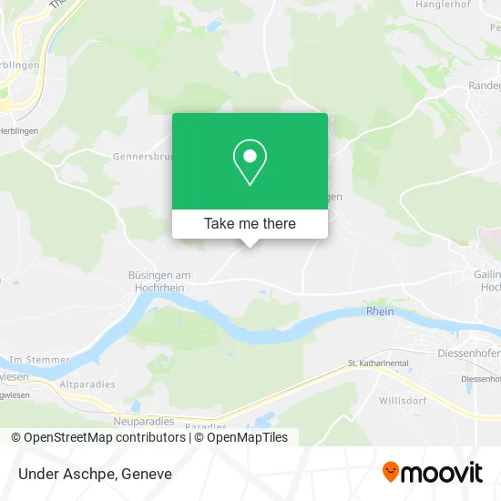 Under Aschpe map