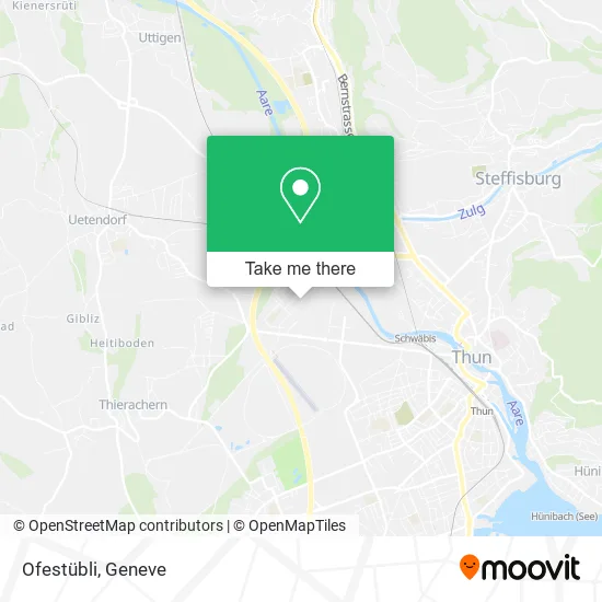 Ofestübli map