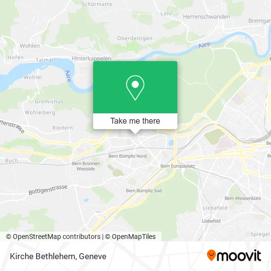 Kirche Bethlehem map