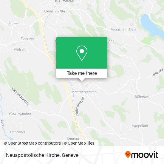 Neuapostolische Kirche map