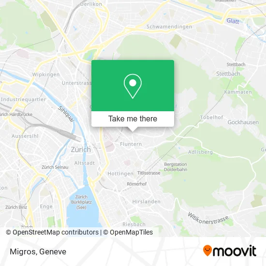 Migros map