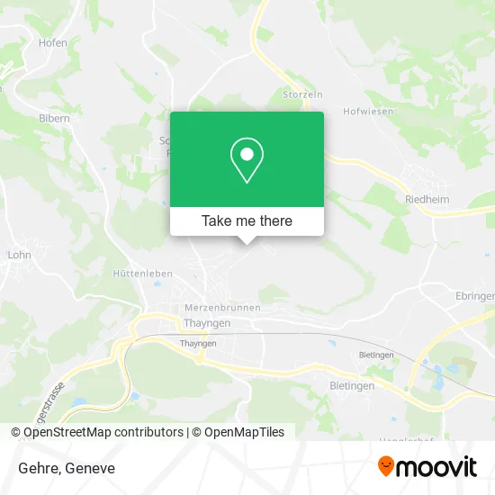 Gehre map