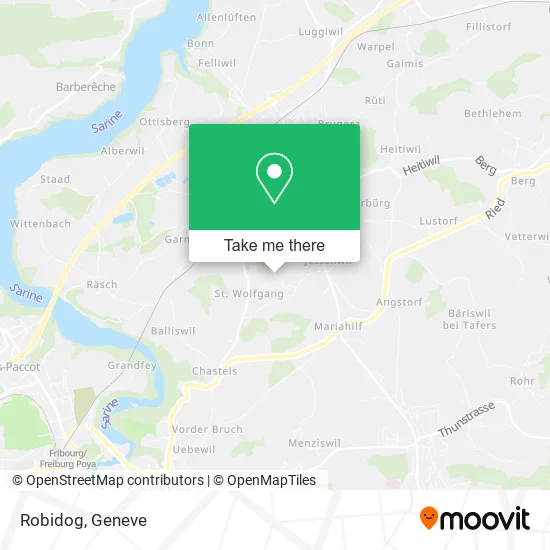 Robidog map