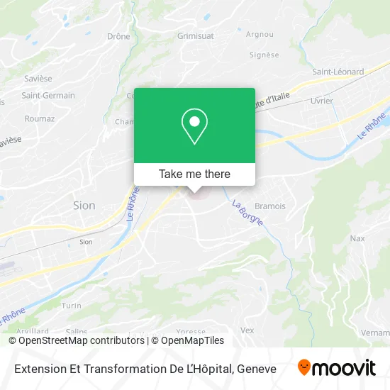 Extension Et Transformation De L’Hôpital map