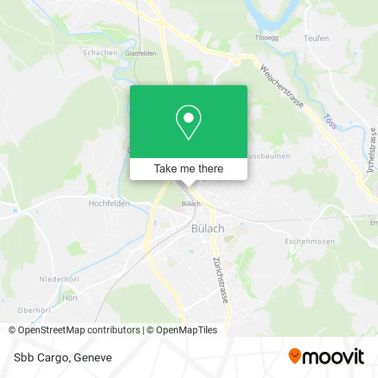 Sbb Cargo map