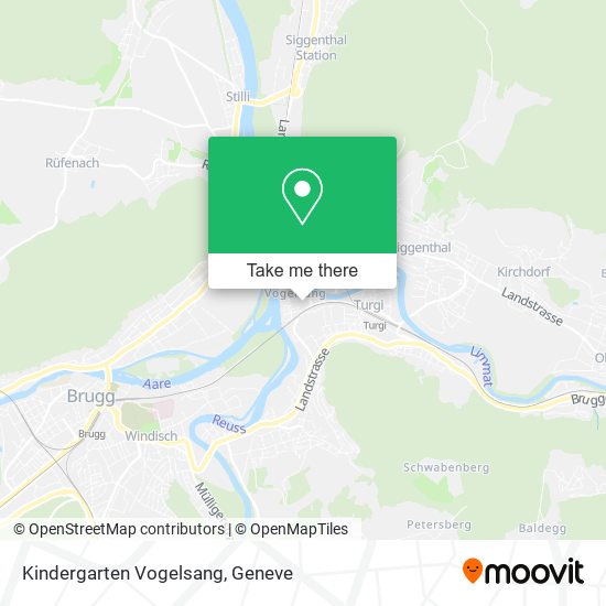 Kindergarten Vogelsang map