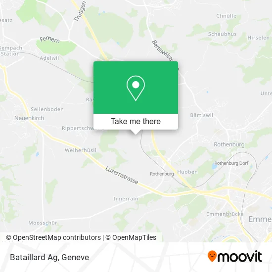 Bataillard Ag map