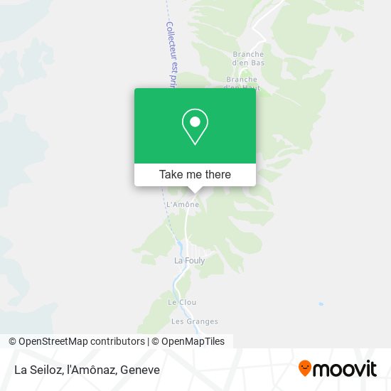 La Seiloz, l'Amônaz map