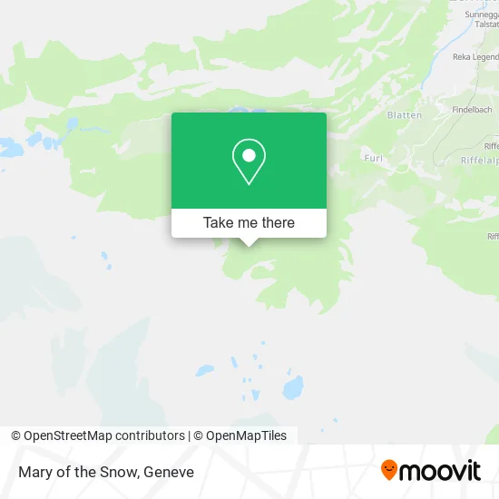 Mary of the Snow map