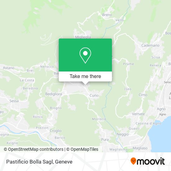 Pastificio Bolla Sagl map