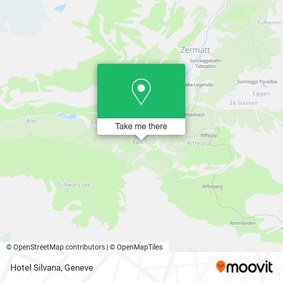 Hotel Silvana map