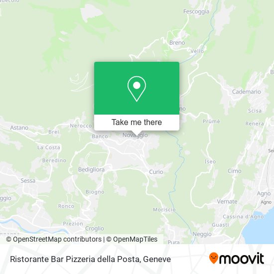 Ristorante Bar Pizzeria della Posta map